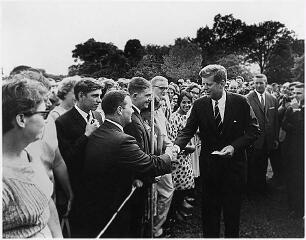 John and Jackie Kennedy